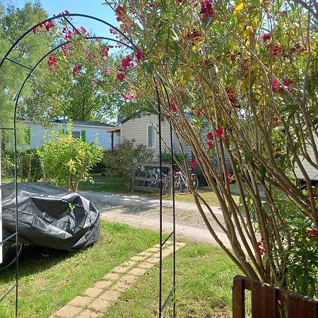 Mobil Climatise Avec Terrasse Dans L'escale, Calme, A 20 Mn A Pied De La 캠프장