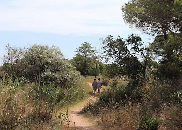 Mobil Climatise Avec Terrasse Dans L'escale, Calme, A 20 Mn A Pied De La Кемпинг